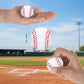 Blulu 30 Packs Baseball Stress Balls Party Favors Foam Mini Baseball Squeeze Balls for Kids, School Carnival Reward and Party Supplies(1.57
