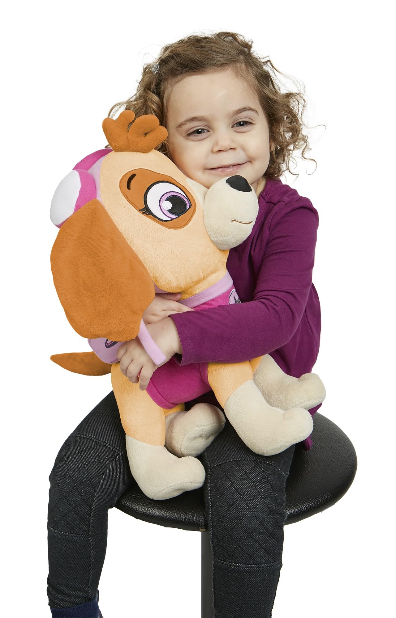 Paw Patrol Skye Cuddle Pillow Plush Stuffed Animal - Ages 1-5 Years