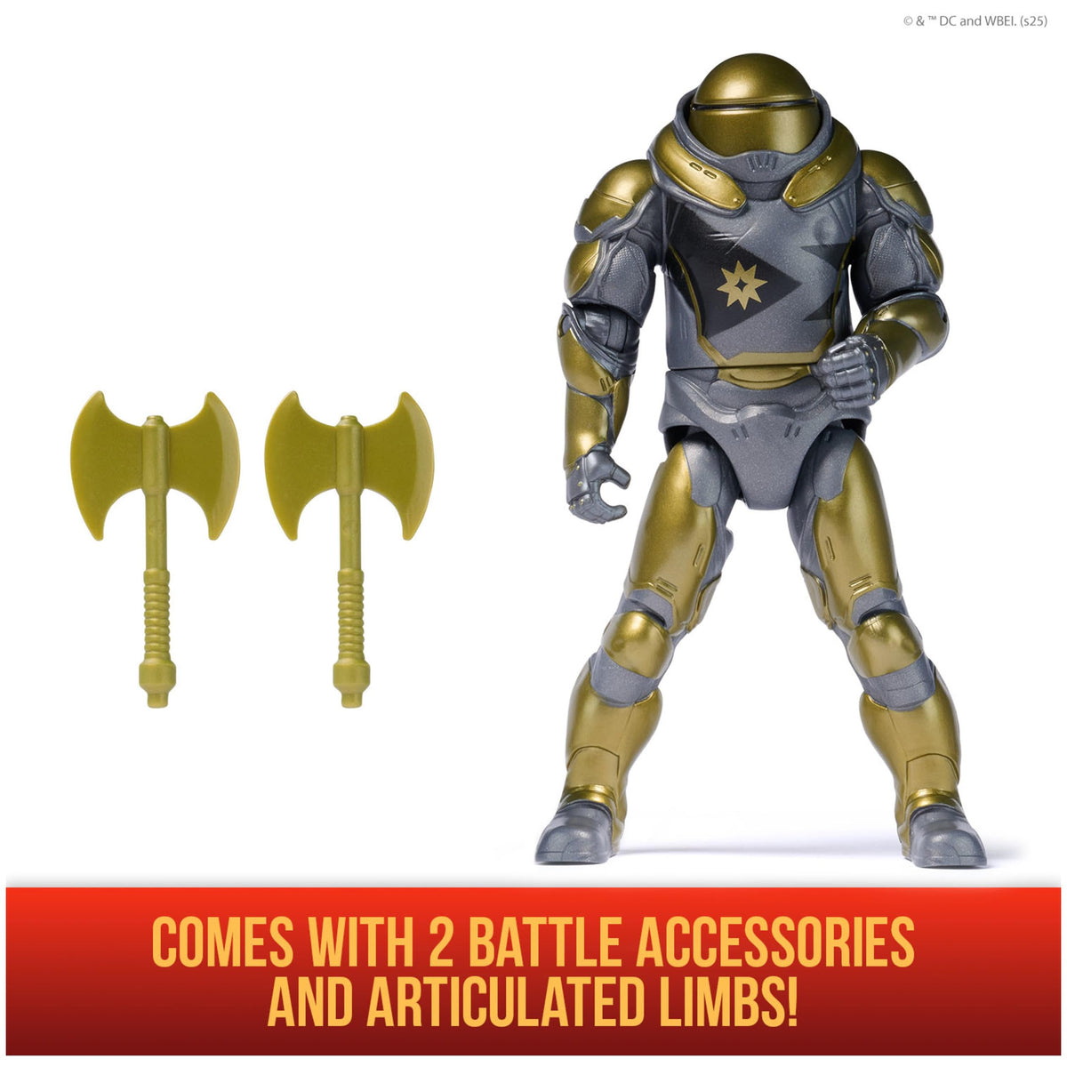 DC Comics Superman Hammer of Boravia Epic Strike Figure, 6-Inch