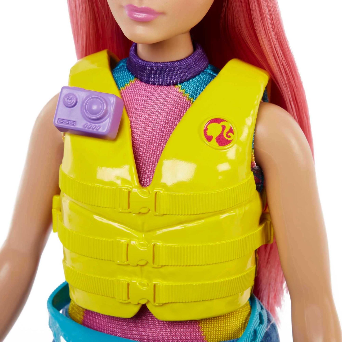 Barbie It Takes Two Doll & Accessories, Playset with Kayak, Puppy & More, Daisy Doll with Curvy Body & Pink Hair