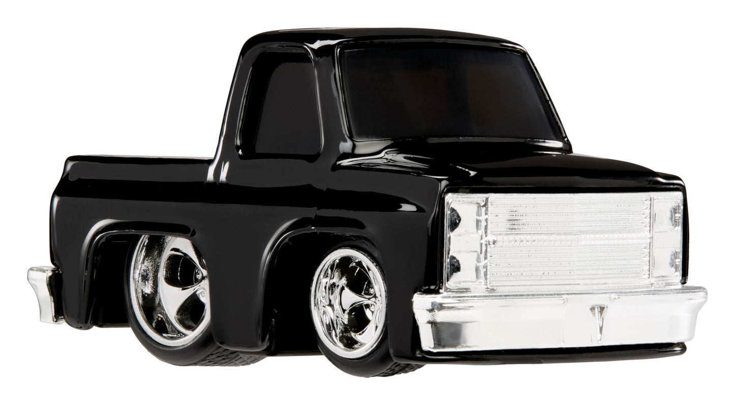 CarTuned Rig$ Car Carrier with 2 GM Cars, 87 Chevy C10 & 90 Chevy 454 SS