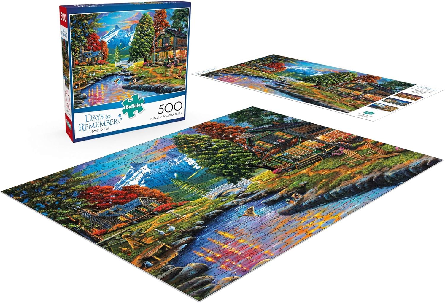 Buffalo Games - Dewie Hollow - 500 Piece Jigsaw Puzzle for Adults