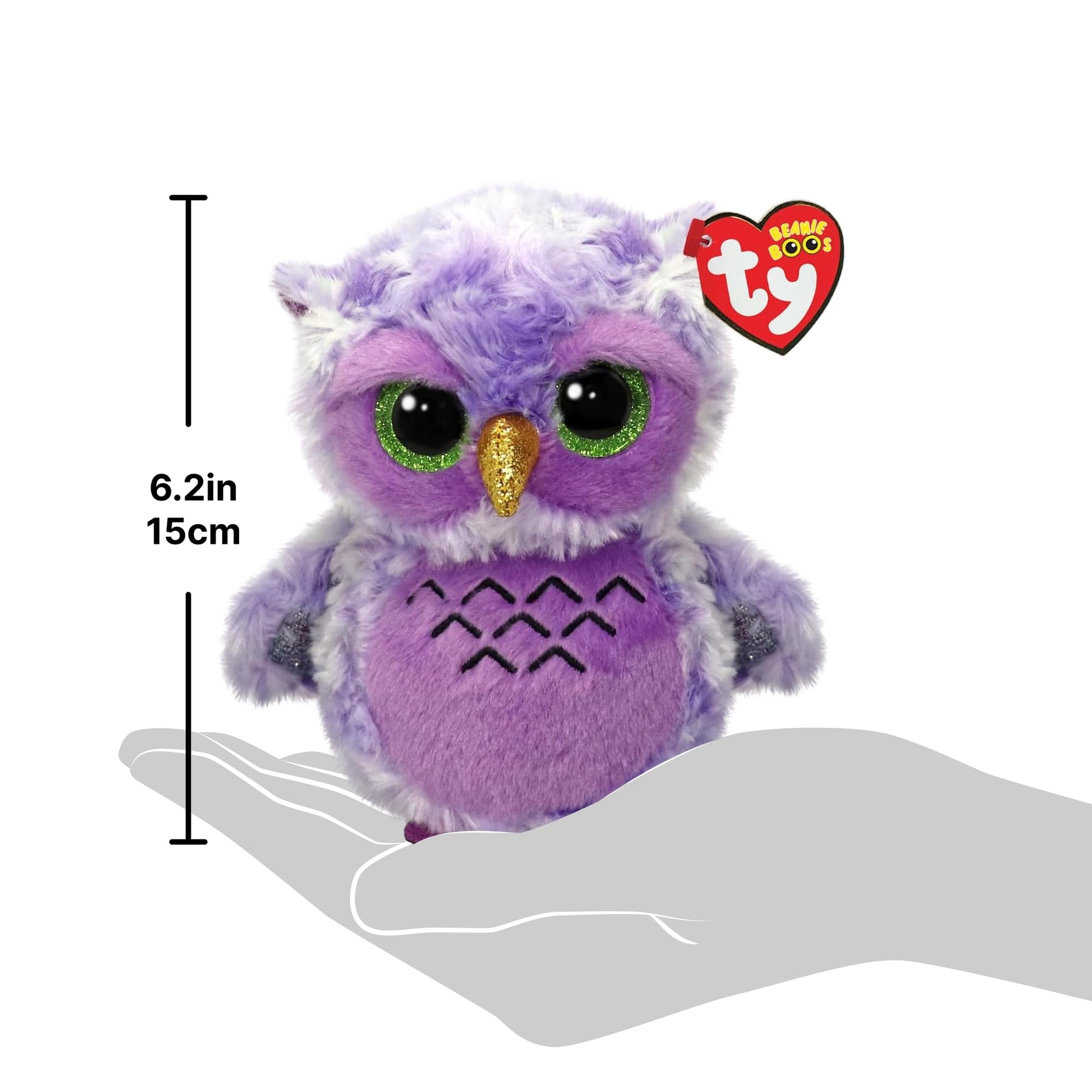Ty Beanie Boos OWLIVIA The Owl (Regular Size - 6")