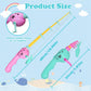 TUSAUW 3 Pcs Magnetic Fishing Pole Kids Toy Fishing Pole - No Fishes are Included, Fishing Game - Baby and Toddler Bath Toy Toy Fishing Pole for Bath