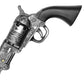 13-Inch Decorative Western Classic Revolver Style, Body SMB-110 with Ornate Engravings, Suitable for Decoration, Collecting, Costuming and Cosplay