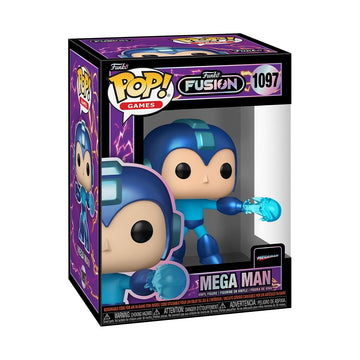 Funko Pop! Games: Fusion - Megaman - Mega Man - 1/6 Odds for Rare Chase Variant Fusion - Collectable Vinyl Figure - Gift Idea - Official Merchandise