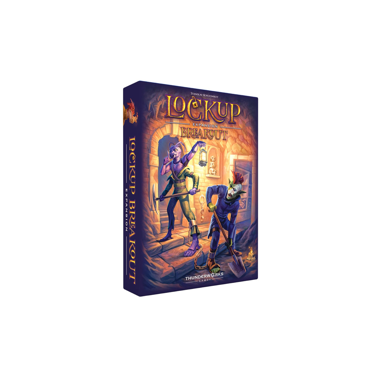 Breakout - Expansion for Lockup Board Game | Adds Secret Passages, New Goons, New Items. Seek, Explore, Escape! Strategy Euro Family Game for 1-5