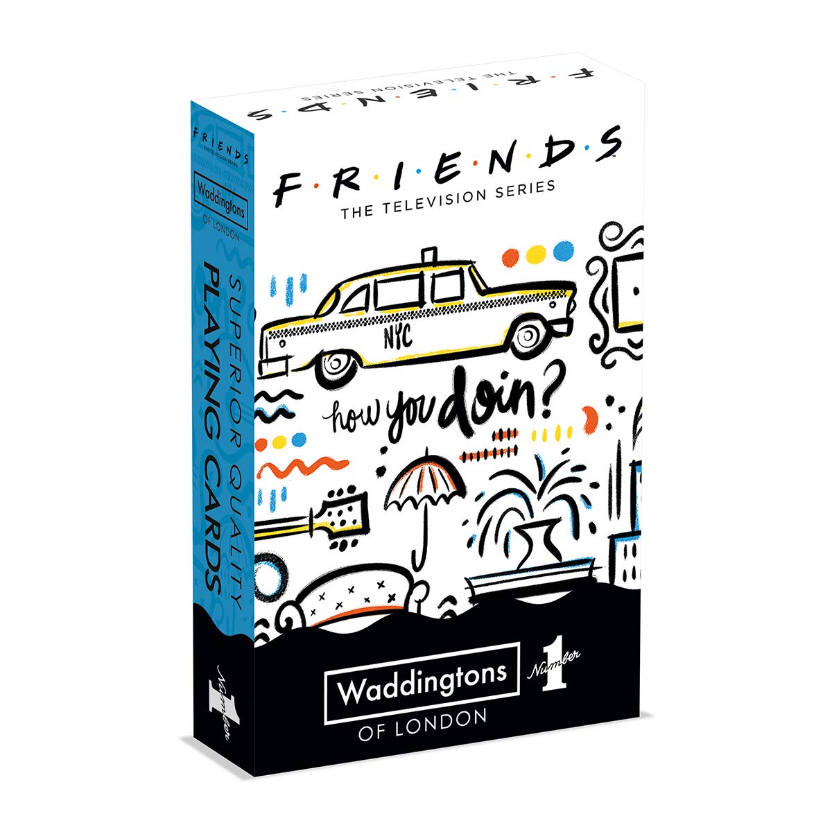 Waddington's Number 1 Friends Playing Cards, Friends Playing Cards, Deck of Cards for Kids and Adults