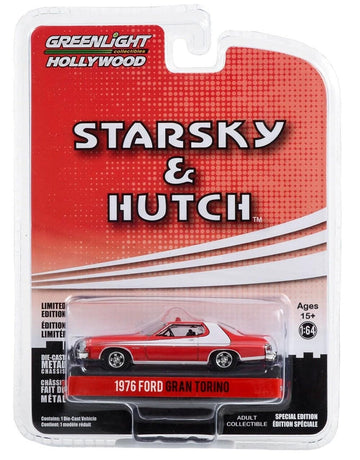 Greenlight 1:64 Scale Hollywood Series - Starsky & Hutch 1976 Gran Torino Diecast Model Car 44780-A