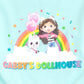 DREAMWORKS GABBY'S DOLLHOUSE Little Girls' Sleeveless Tutu Dress Gabby Pandy Blue 6