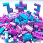 300 Pieces Friend Girls Building Bricks, Bulk Small Bricks for Building, Compatible with Lego Parts and Pieces, Creative Building Block Toys for Girls