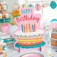 Fun Express Eat Cake Centerpieces - 3 Pc