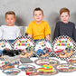 144pcs Monster Truck Birthday Party Decorations Plates Napkins 24 Guests