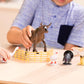 Terra by Battat Farm Animal Figurines, Country World 60pc Bucket, Animals
