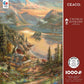 Ceaco - Thomas Kinkade Lakeside Splendor - 1000 Piece Puzzle for Adults