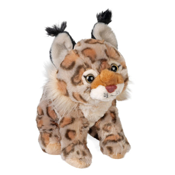 Wild Republic Bobcat Plush, Stuffed Animal, Plush Toy, Gifts for Kids, Cuddlekins, 8 Inches,Multi