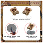 9 PCS Escape Room Honeycomb Centerpieces Table Decorations Escape Room Table Centerpieces for Escape Room Party Supplies Birthday Party Decorations