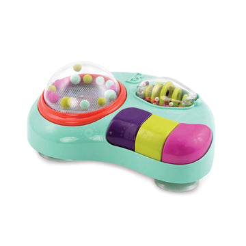 B. toys Baby Activity Station, Whirly Pop Suction Toy with Music