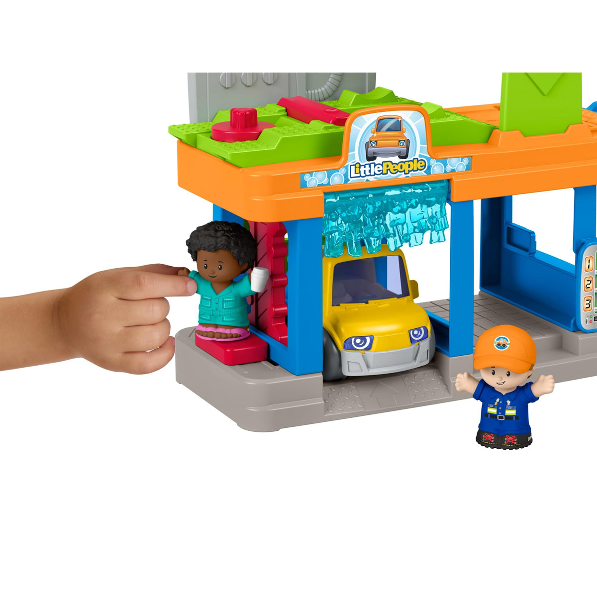Fisher-Price Little People Fillin’ Fun Service Station Playset