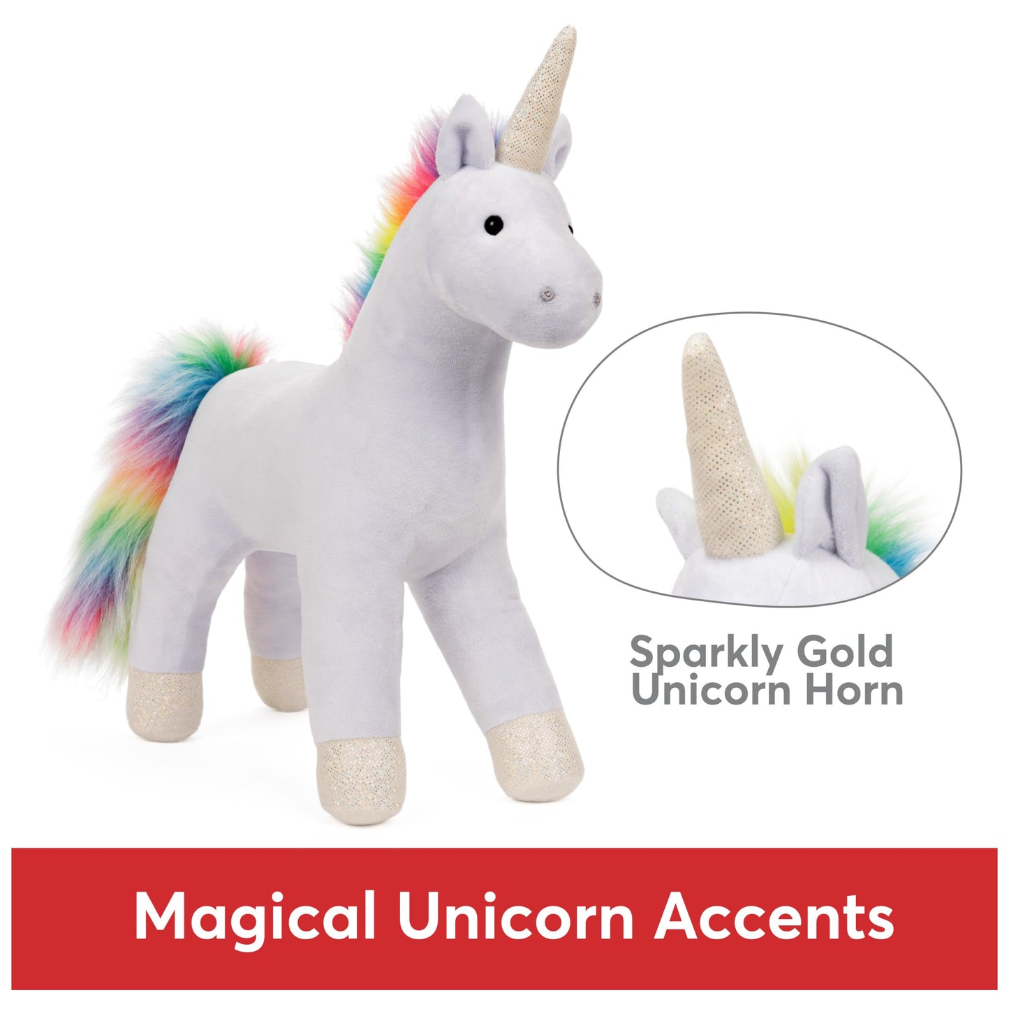 GUND Bluebell 15-Inch Unicorn Stuffed Animal for Ages 1+