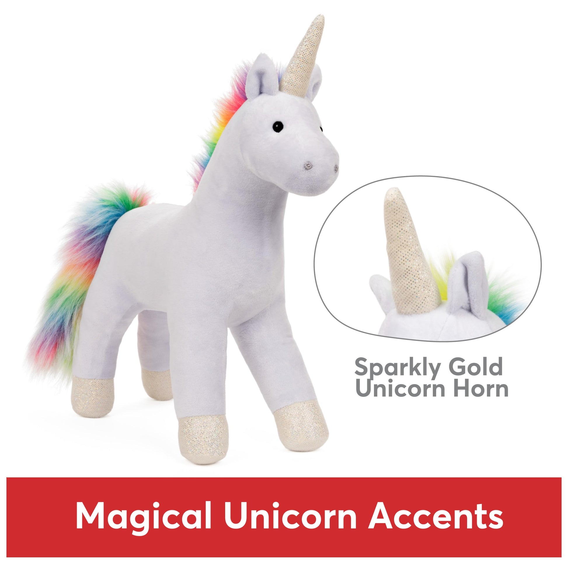 GUND Bluebell 15-Inch Unicorn Stuffed Animal for Ages 1+