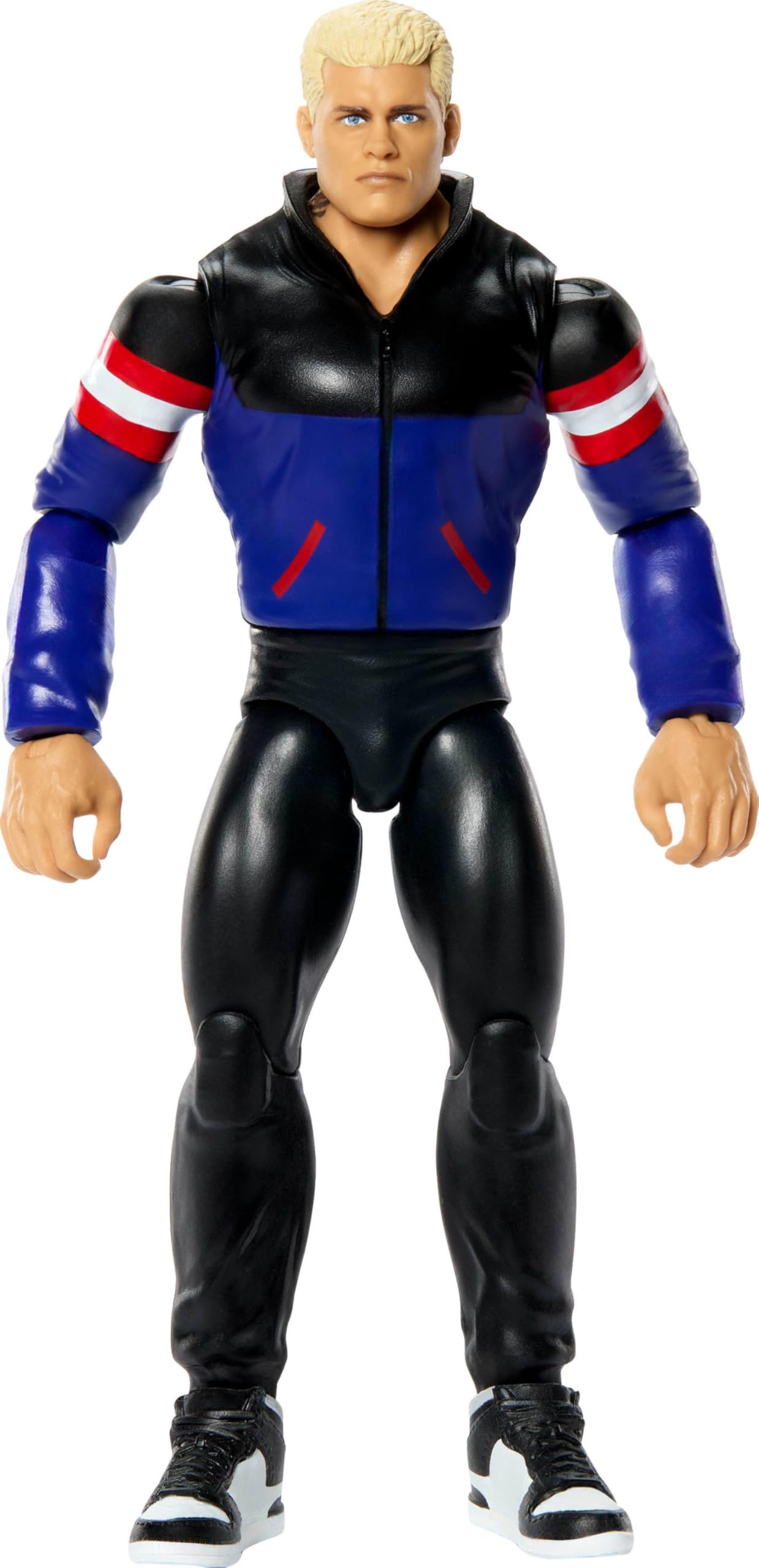 Mattel WWE Cody Rhodes Action Figure, Main Event Series #165, 6-inch Collectible Superstar with 14 Articulation Points & Life-Like Look
