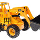 Top Race TR-113 5 Channel Full Functional Remote Control Tractor Toy Front Loader - 14 x 6 x 8 inch Electric RC Remote Control Construction Toy