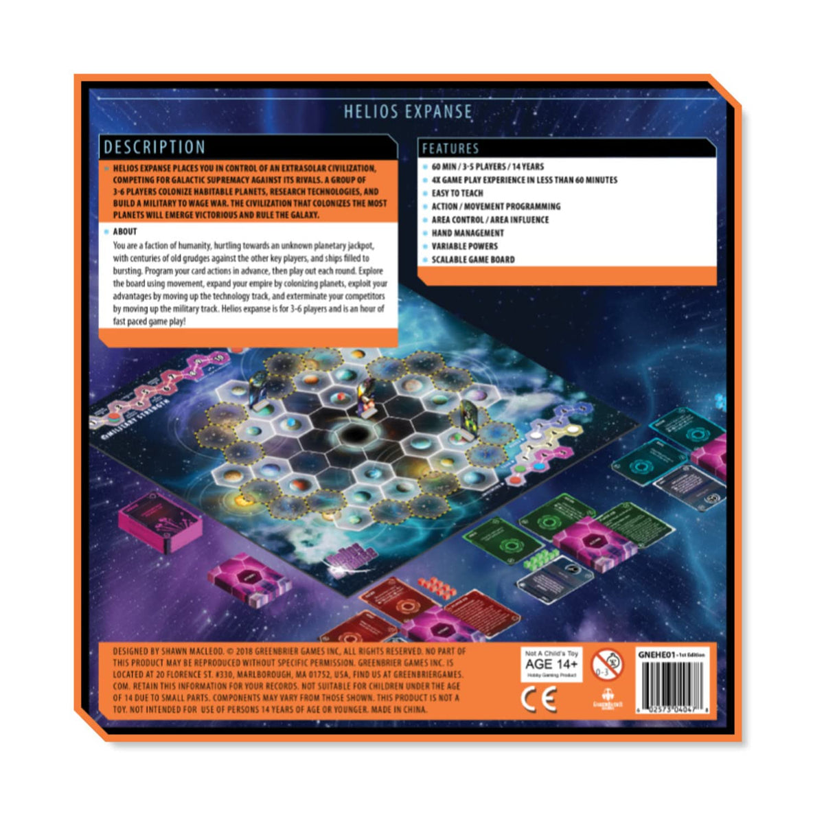 Greenbrier Games Helios Expanse