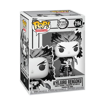 Funko Pop! Animation: Demon Slayer - Rengoku - Sumi-Ink - Collectable Vinyl Figure - Gift Idea - Official Merchandise - Toys for Kids & Adults - Anime