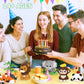 TENYEAH Party Favors, 12 Packs Mini Forest Animals Micro Building Blocks Set, Classroom Prizes, Small Toy Prizes, Goodie Bags, Birthday Festival