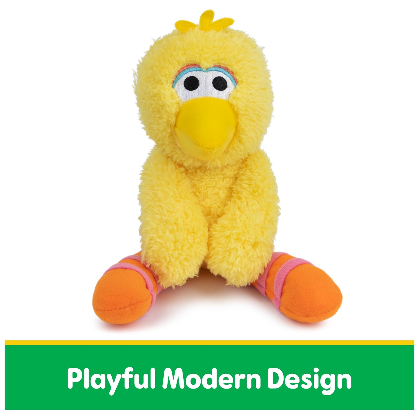 GUND Sesame Street Big Bird Take Along Buddy 13-Inch Plush Toy for Ages 1+