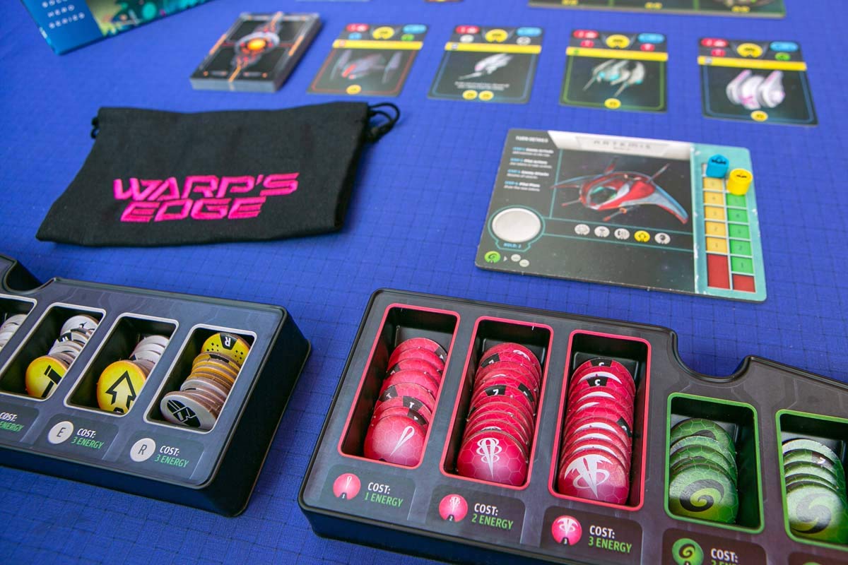 Renegade Game Studios Warp's Edge Solo Board Game of Space Combat for Ages 10+