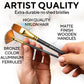 Professional Artist Paint Brush Set of 12 - Painting Brushes Kit for Kids, Adults Fabulous for Canvas, Watercolor & Fabric - for Beginners