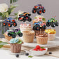 Monster Truck Cupcake Toppers Truck Car Theme Birthday Party Decorations