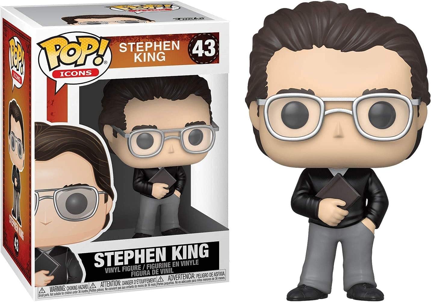 Funko Pop! Icons: Stephen King, Multicolor