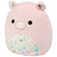Squishmallows Original 10-Inch Peter The Pig - Official Jazwares Plush - Collectible Soft Squishy Piggy Stuffed Animal Toy - Gift for Kids, Girls