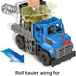 Fisher-Price Imaginext Jurassic World Dominion Toy, Break Out Dino Hauler Vehicle & T. rex Dinosaur for Preschool Kids Ages 3+ Years
