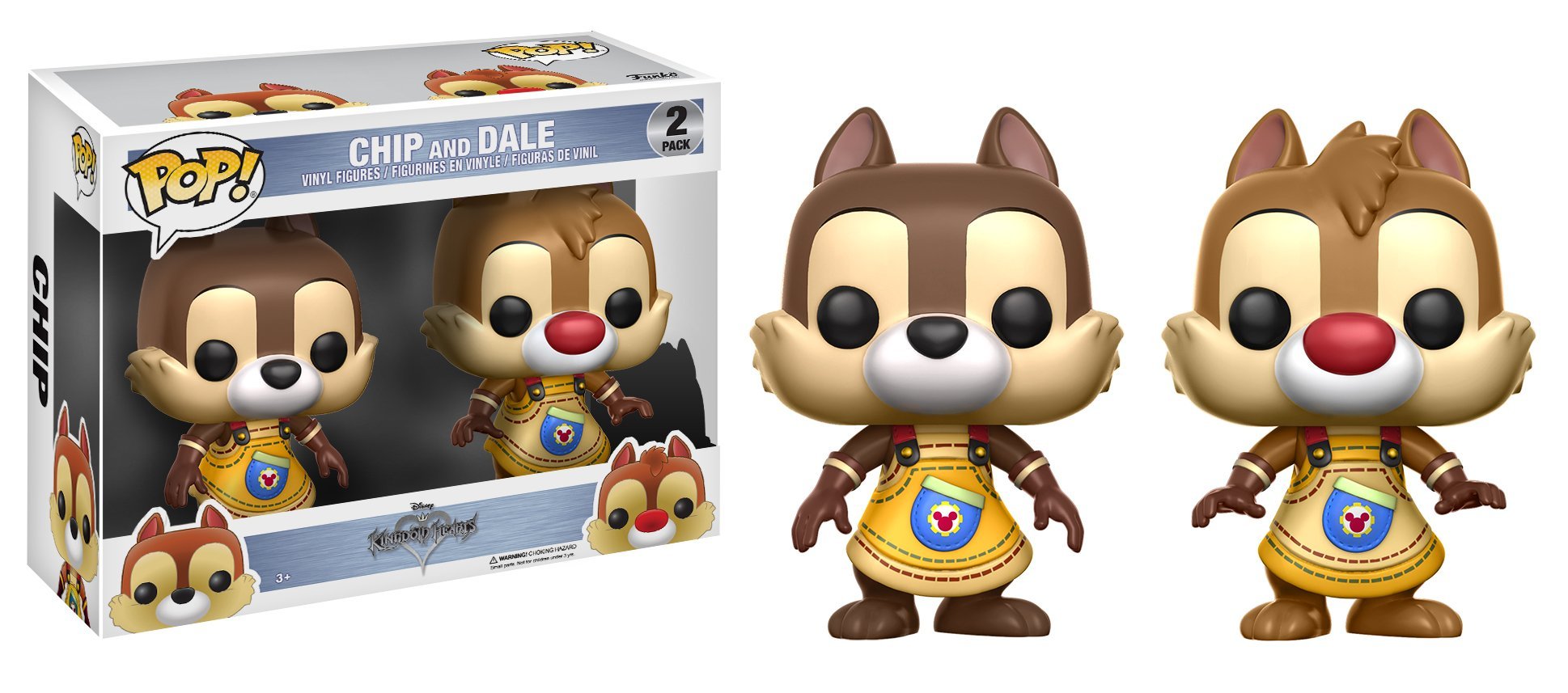 Funko POP Disney: Kingdom Hearts Chip & Dale (2 Pack) Toy Figures