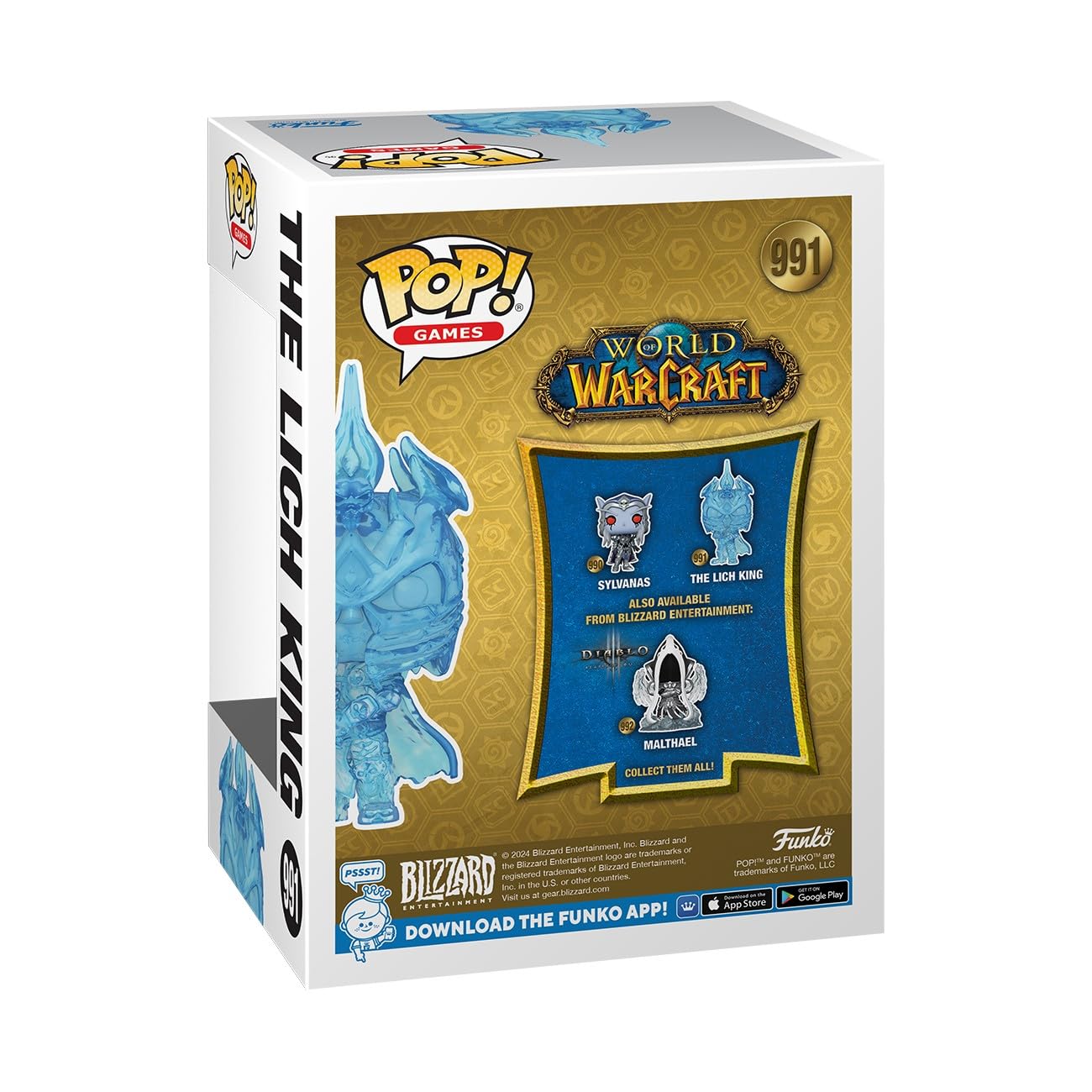 Funko POP! Games: Warcraft - Lich King - World of Warcraft - Collectable Vinyl Figure - Gift Idea - Official Merchandise - for Kids & Adults - Video