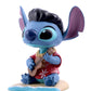 NECA Disney's Lilo & Stitch 6.5" Blue Hawaiian Elvis Stitch Head Knocker Bobblehead