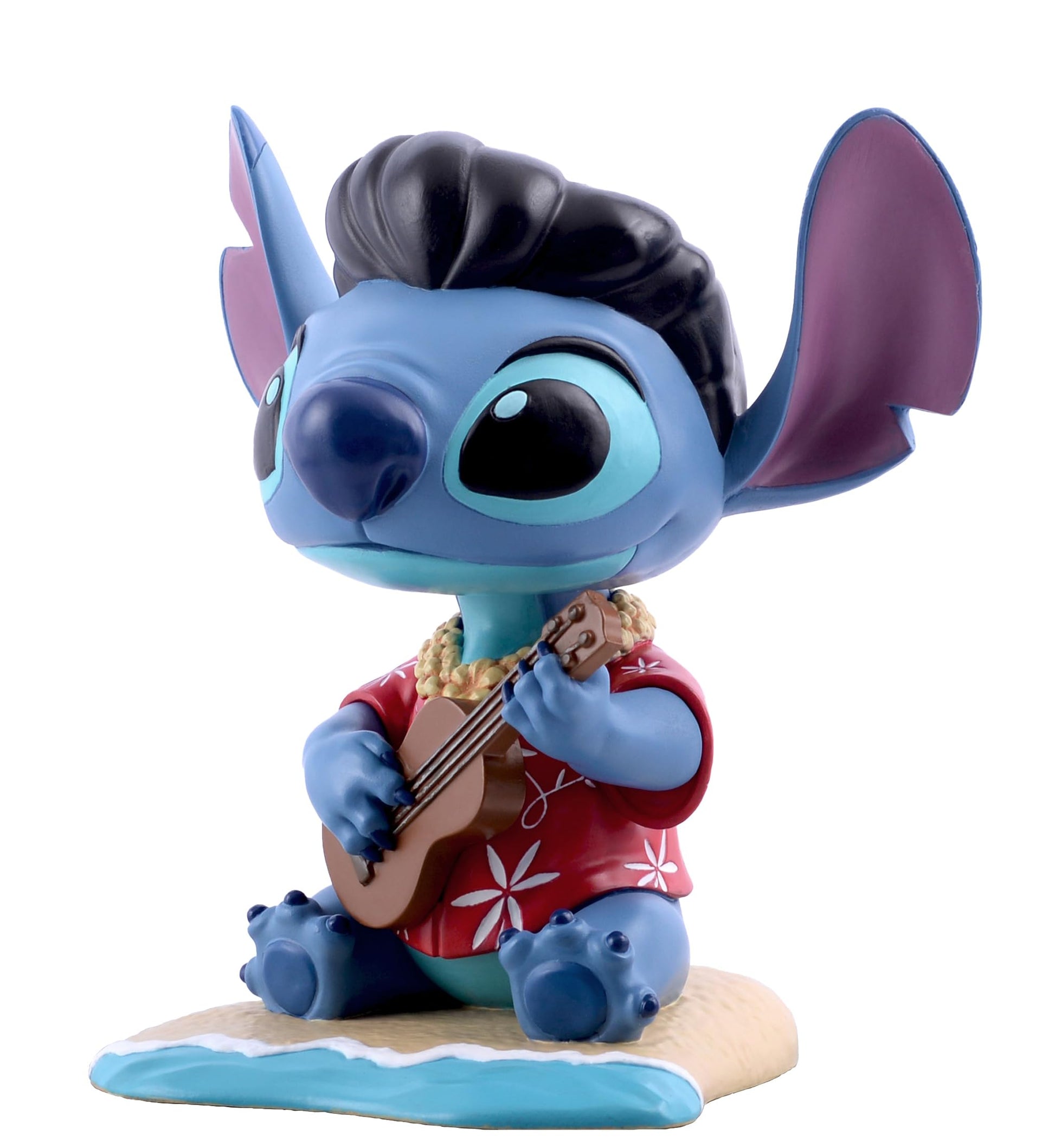 NECA Disney's Lilo & Stitch 6.5" Blue Hawaiian Elvis Stitch Head Knocker Bobblehead