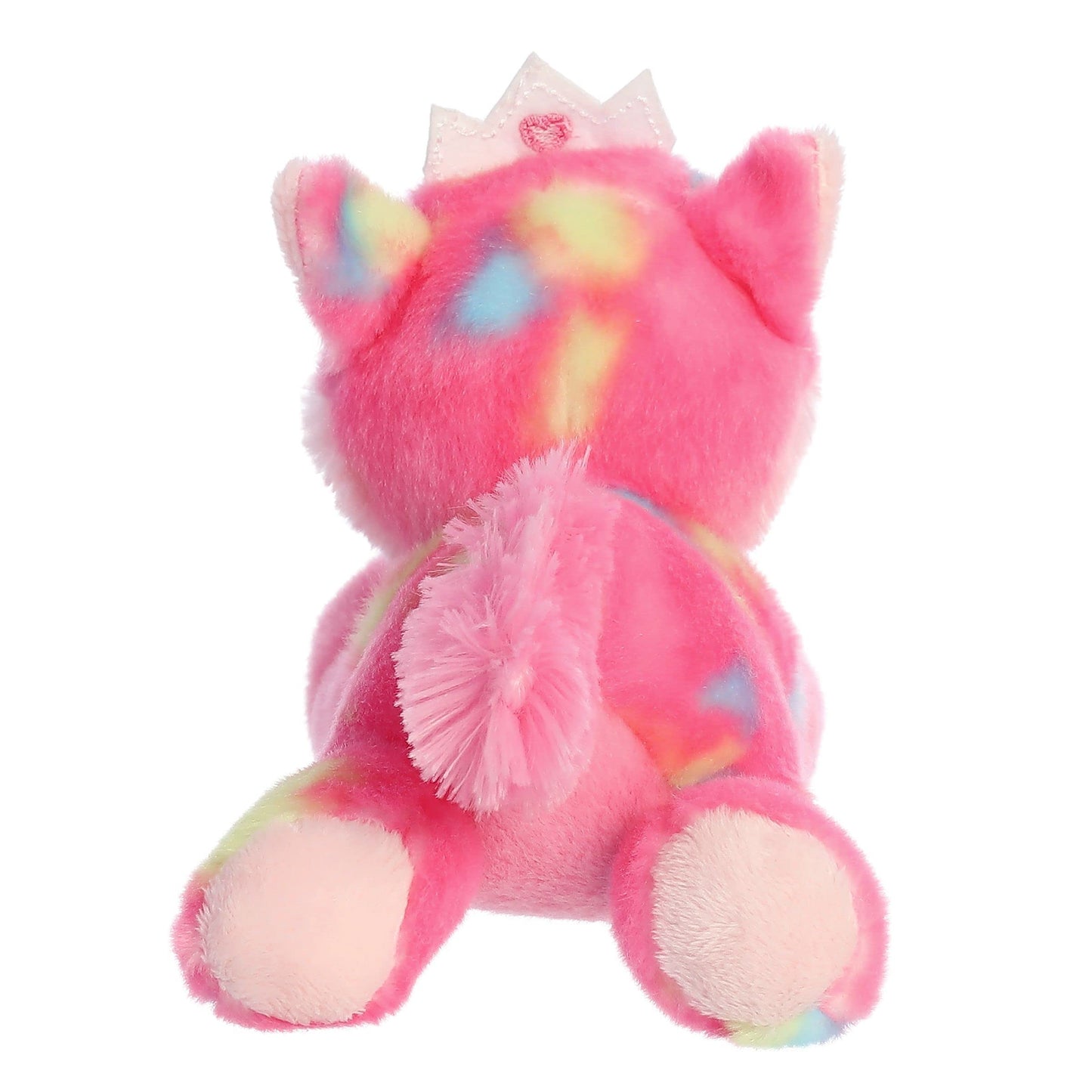 Aurora® Vibrant Bright Fancies™ Princess Frutti Kitty™ Stuffed Animal - Eye-Catching Fun - Delightful Cuddles - Pink 7.5 Inches