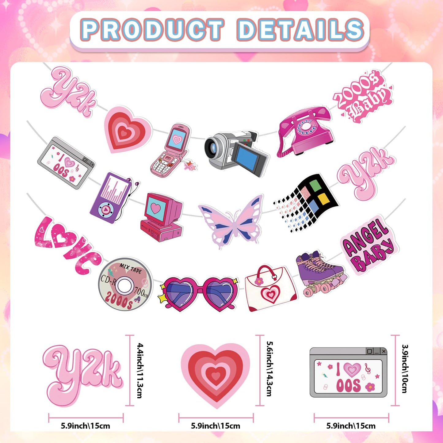 Y2k Decor - 2000s Party Decorations Y2k Party Decorations Y2k Birthday Decorations Early 2000s Banner