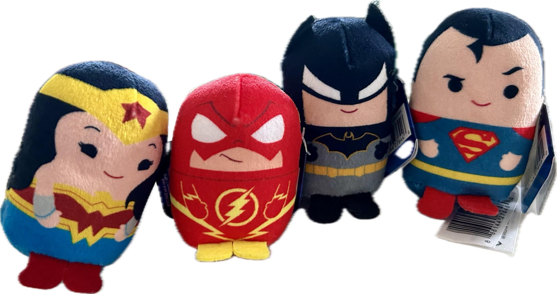 Just Play Fun Mini 3" Plushie Podpals - Super Man Collect Them All