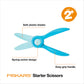 Fiskars Toddler Activity Book with Safety Scissors, For Kids Ages 2, 3, 4+