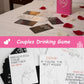 CHOYTONG Couples Drinking Game Partner Drunk Cards, 50 Date Night Ideas for Drunk Desires