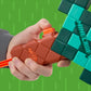 Nerf Minecraft Sword Dart Blaster, Pull Back Priming, Foam Edge, 8 N1 Darts, Ages 8+
