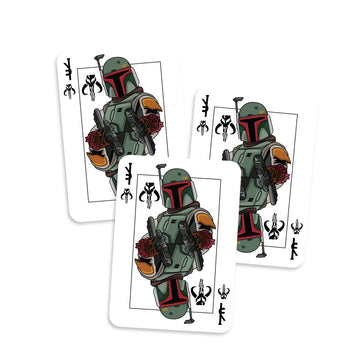 NEO Tactical Gear Bounty Hunter Playing Card Die Cut Vinyl Sticker Pack (3)