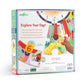 eeBoo: Around The Clock Jigsaw Puzzle, Engaging Way to Teach Time Telling, Provides an Innovative, Educational Experience, Perfect for Ages 3 and up