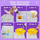 Paper Flower Science Kit, Paper Flower Crafts for Kids, Color Changing Flowers Bouquets DIY Arts & Crafts Set, Class Rewards Birthday Party Favors